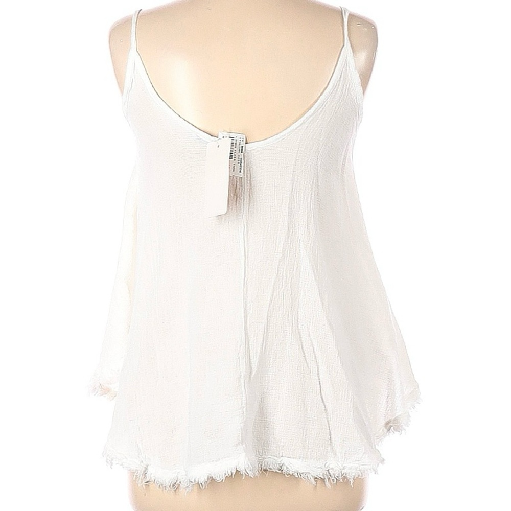 Meo Meli Elegant White Tank Top - Picture 2 of 2